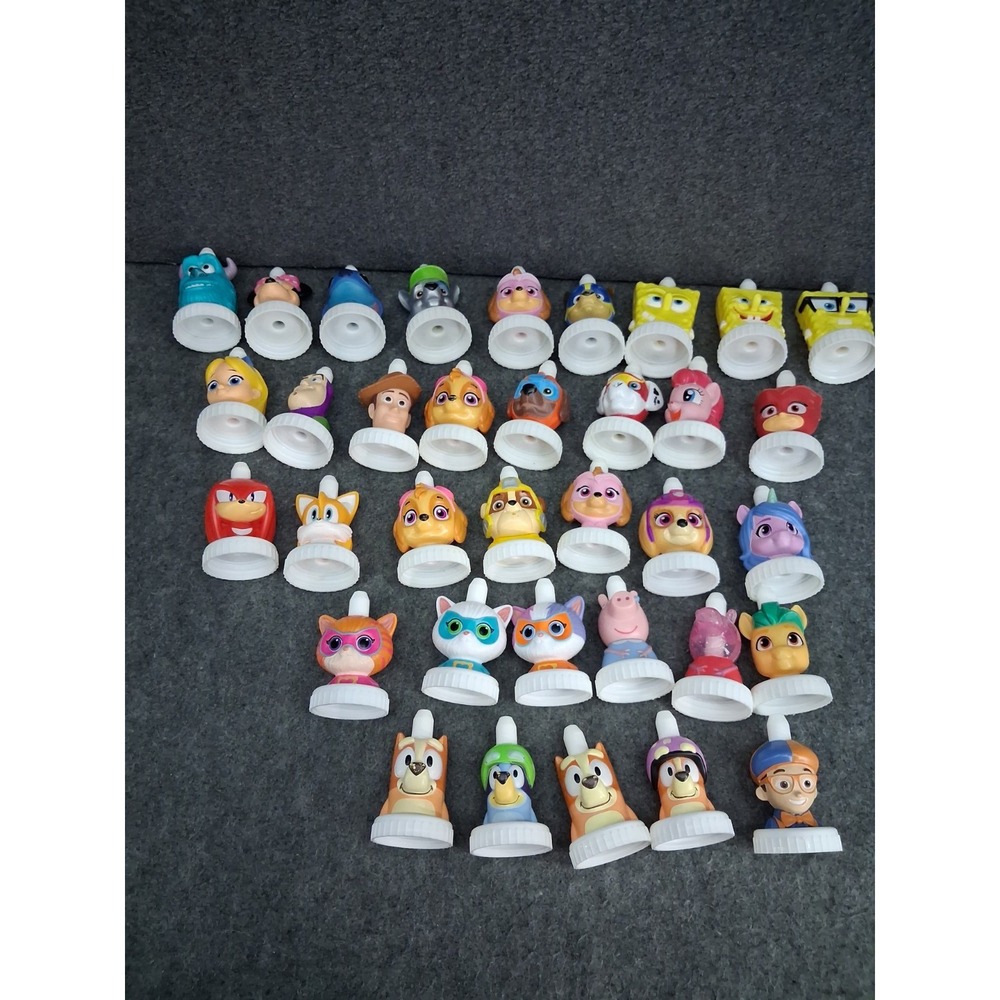Good2Grow Lot Character Bottle Spout Topper Paw Patrol Disney Bluey Sponge 35 - Picture 2 of 16